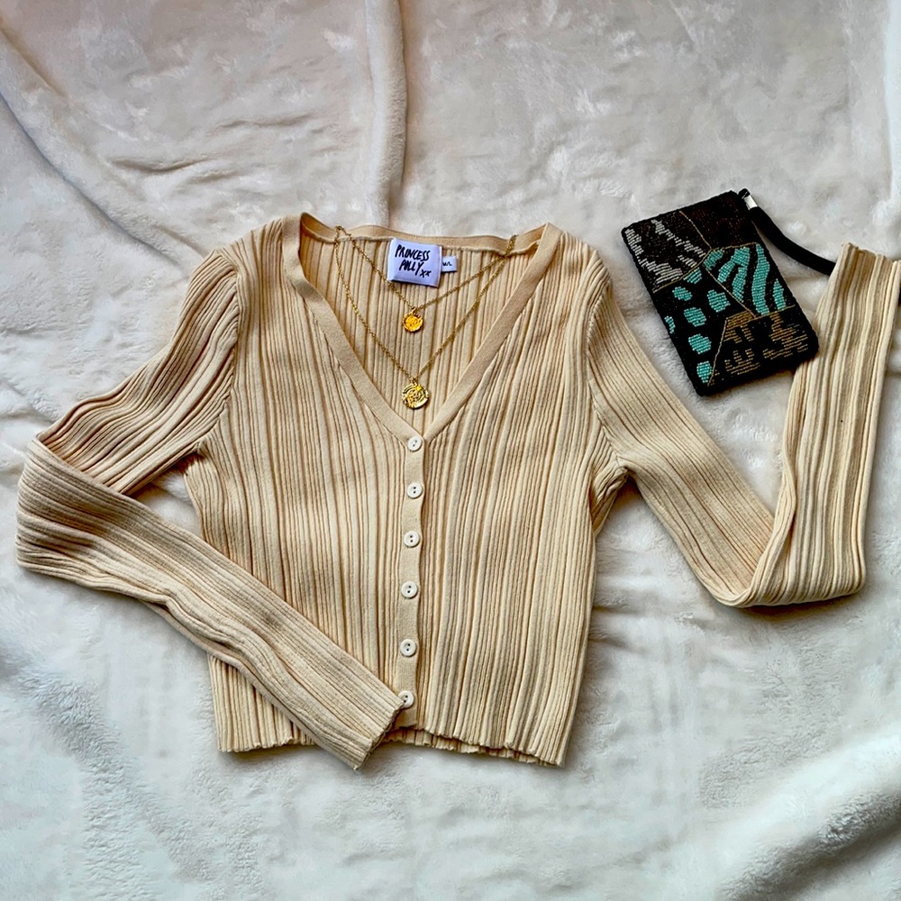 Princess Polly M/L knit cardigan